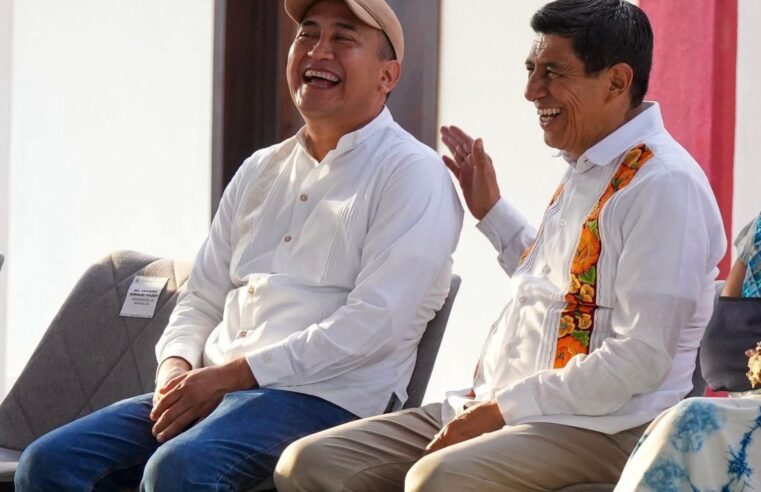 El Senador Antonino Morales Toledo acompañó al Gobernador de Oaxaca en su gira por el Istmo