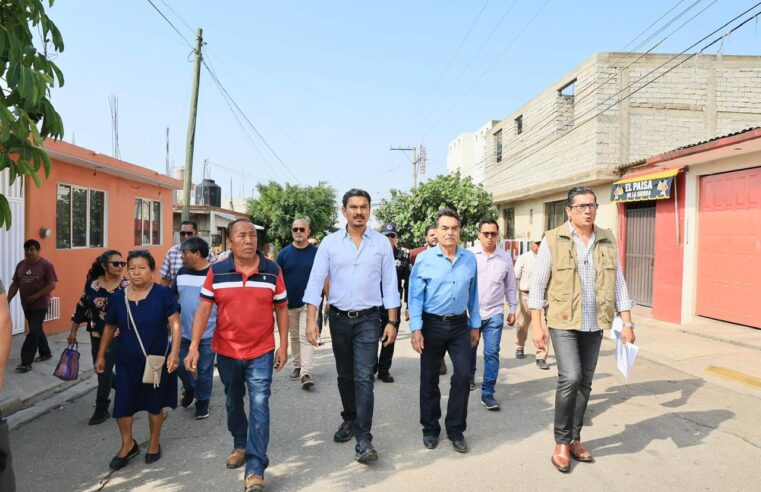 Recorre Ray Chagoya zona donde realizarán obras de rehabilitación del Circuito Nororiente