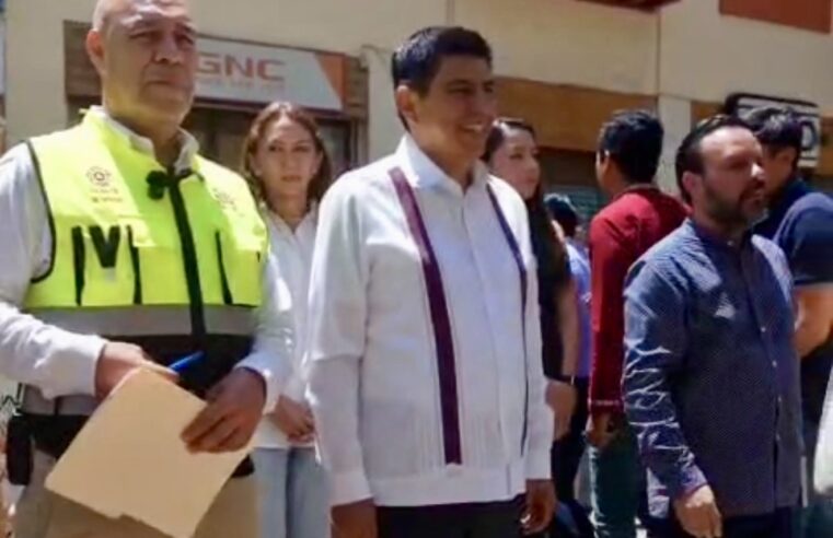 PARTICIPA GOBERNADOR SALOMÓN JARA EN SIMULACRO NACIONAL