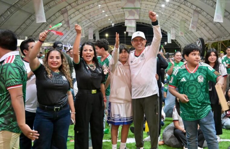 Oaxaca celebra la victoria de México en la Casa Cultural del Mundial: Saymi Pineda Velasco.