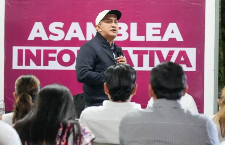 Antonino Morales fortalece la organización territorial de Morena en Oaxaca