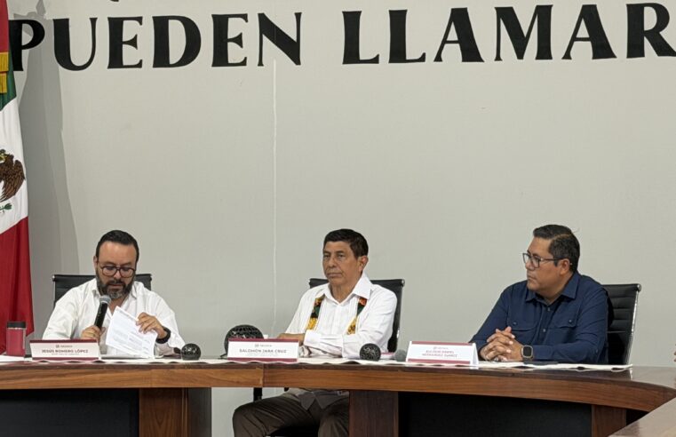 Salomón Jara fija postura ante asesinato de periodista oaxaqueño: refrenda respeto y protección al gremio