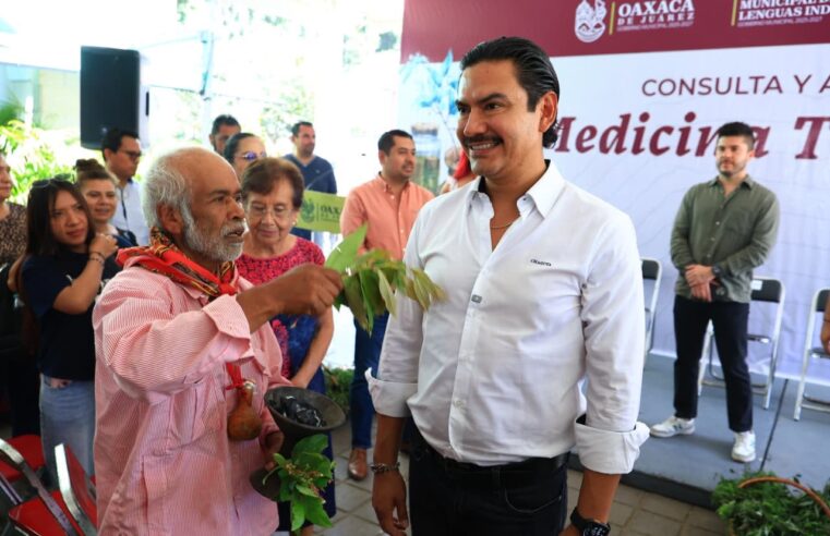 Ray Chagoya inauguró jornada de consulta y atención de medicina tradicional