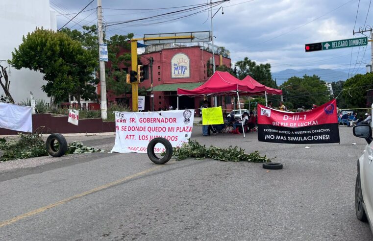 ¡Continúa la protesta! PAAE mantienen presión sobre el IEEPO en Oaxaca