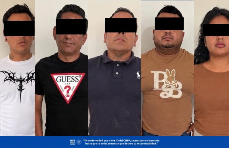  Cobro de piso y préstamos “gota a gota”: cinco enfrentan proceso en Oaxaca