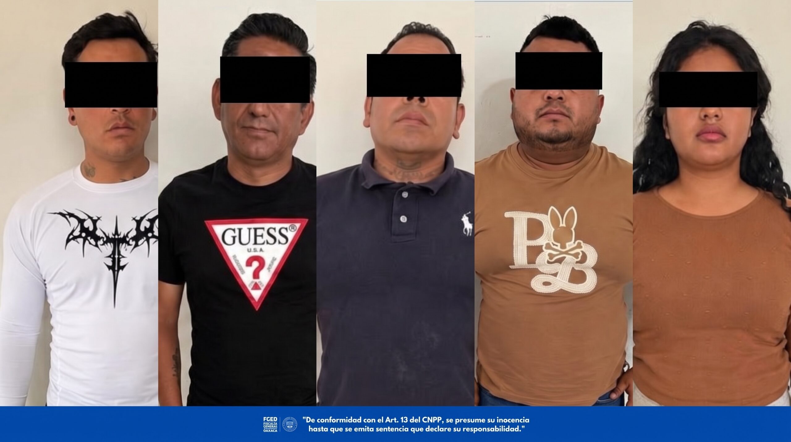  Cobro de piso y préstamos “gota a gota”: cinco enfrentan proceso en Oaxaca