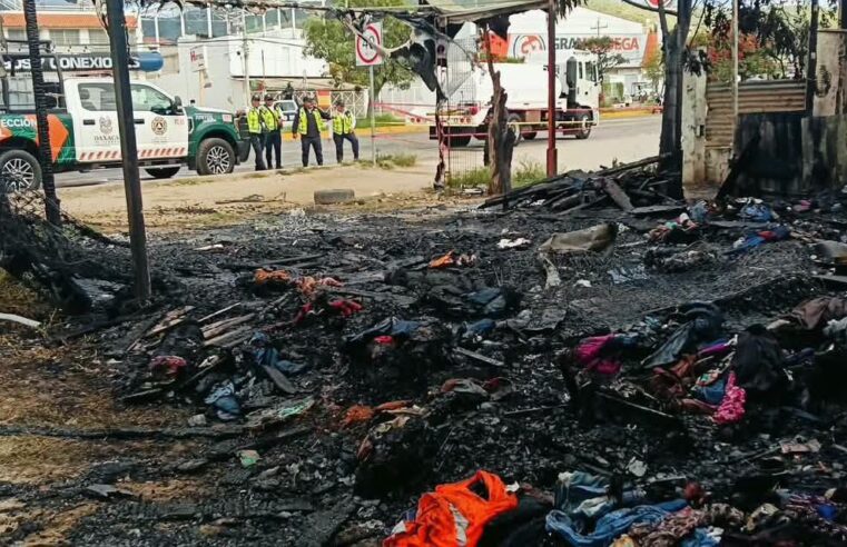  Se incendia comedor sobre la Carretera Internacional