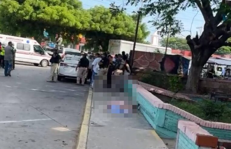 Ejecutan a joven de 23 años en Plaza Garibaldi de Juchitán; atacantes viajaban en moto