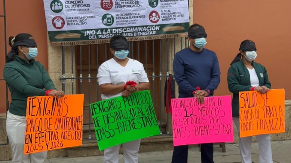 Trabajadores de Salud alzan la voz por uniformes, pagos y nombramientos