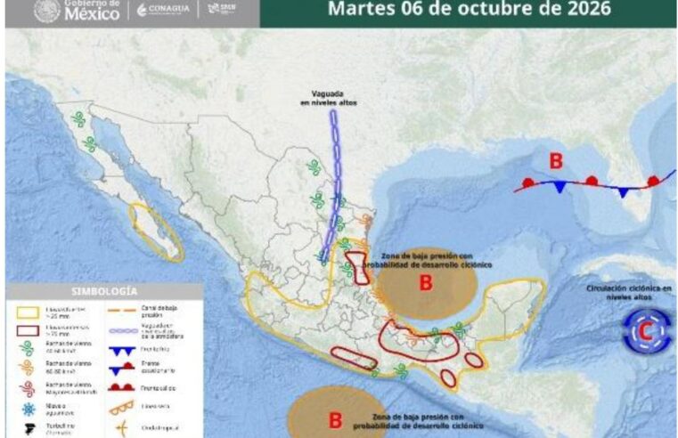 Lluvias y niebla complican el panorama en Oaxaca; advierten visibilidad de menos de 50 metros