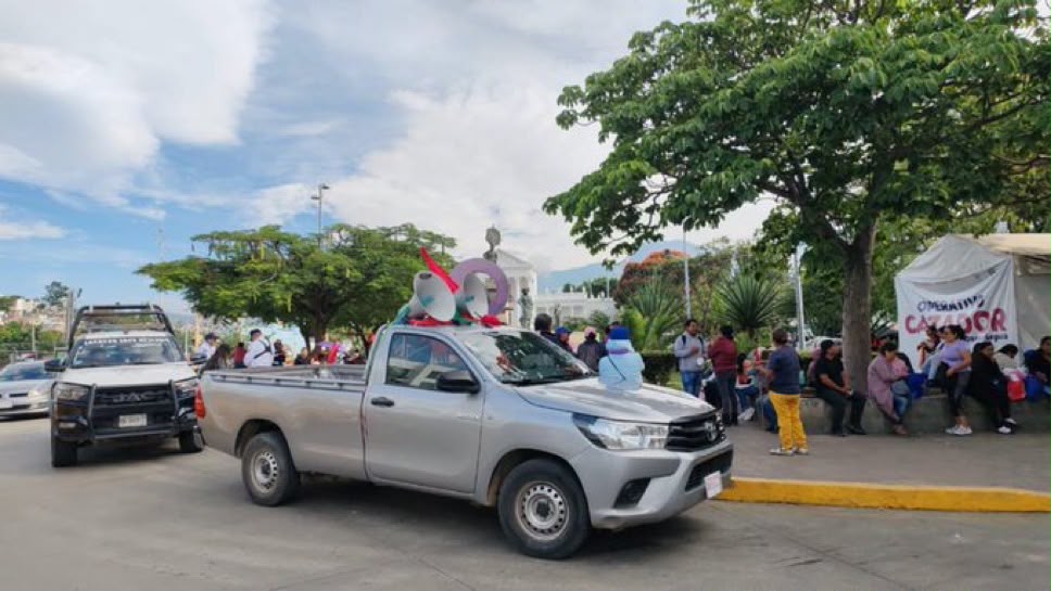 Sol Rojo marcha en Oaxaca; exige justicia por asesinatos y desapariciones