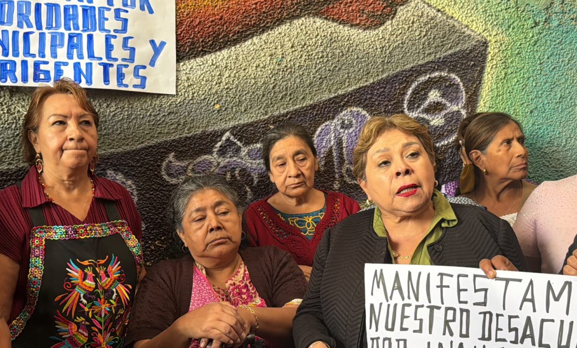¡No quieren perder sus espacios! Locatarios del 20 de Noviembre y Benito Juárez rechazan cambios