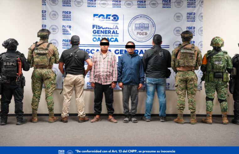 Detienen a dos hombres armados y con presuntas drogas en Juchitán