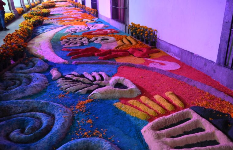 ¡Imperdible! Exhiben tapetes monumentales y más de 120 piezas de arte en el Palacio de Gobierno