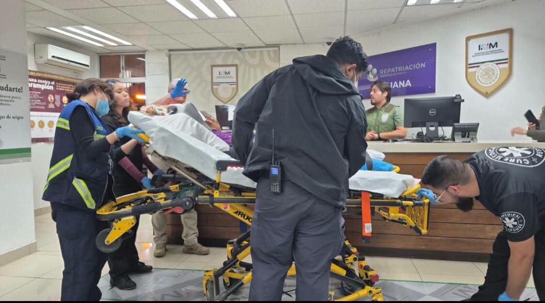 Gabriela llega a Tijuana; buscan que pueda continuar su viaje de regreso a Oaxaca