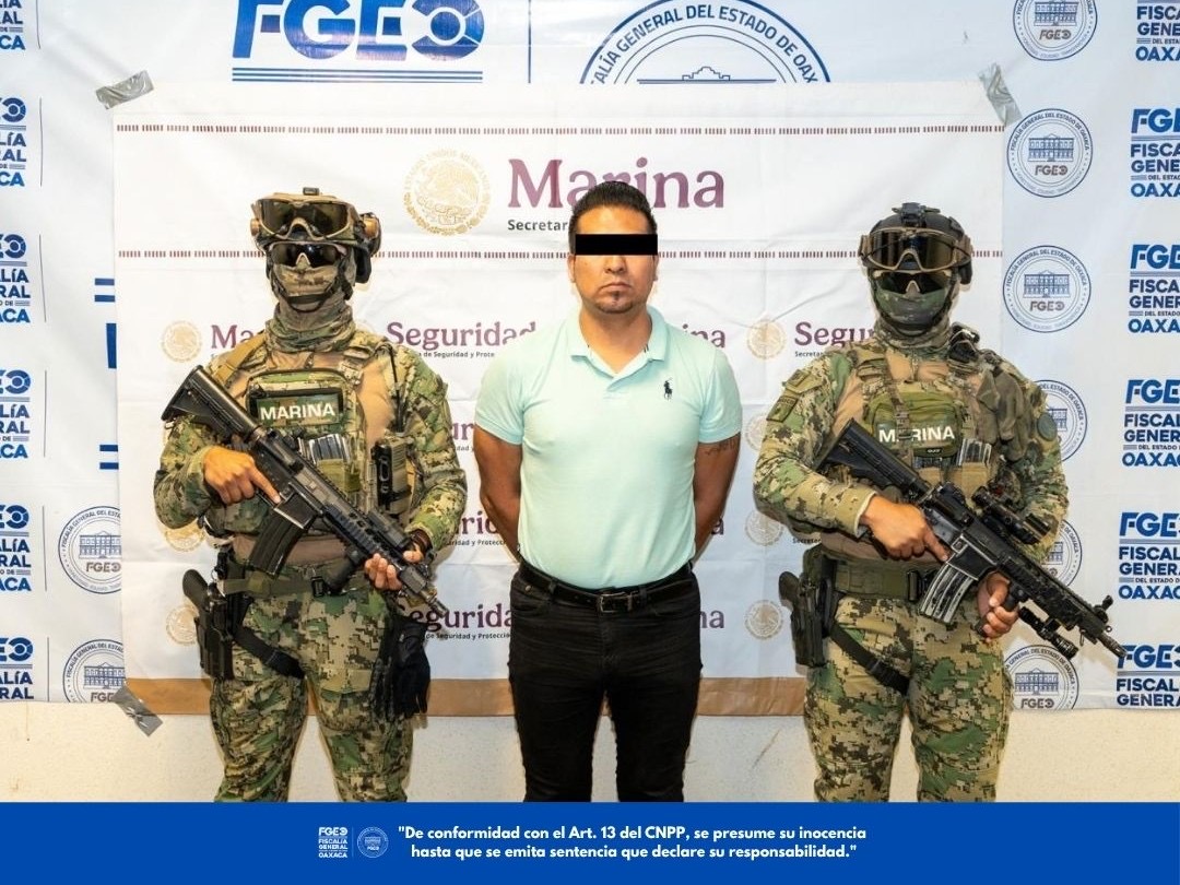 Cae presunto líder de extorsiones en la Central de Abasto de Oaxaca