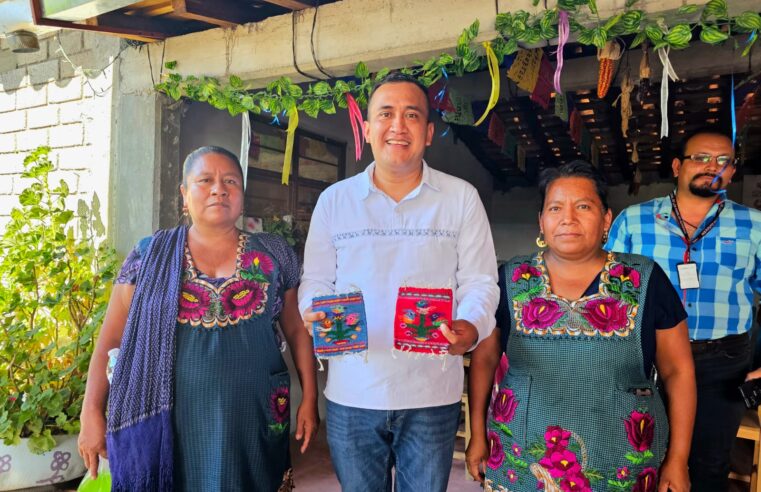 MANOS QUE BORDAN Y TEJEN LA HISTORIA DE OAXACA: SENADOR NINO MORALES RECONOCE LEGADO ANCESTRAL DE HOMBRES Y MUJERES