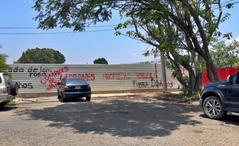 Parte de la calle de Las Rosas podría venderse por 24 millones de pesos