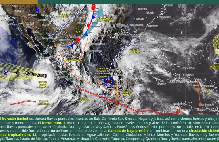 Oaxaca tendrá tarde de lluvia: advierten tormentas y posibles encharcamientos