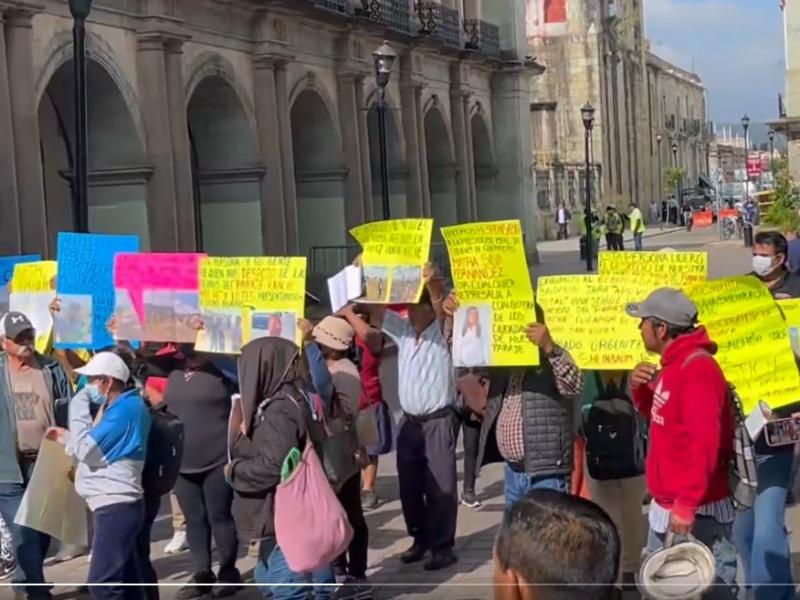 Señalan a ASAEO por conflicto de tierras en Cuilápam; afectados exigen que se investigue