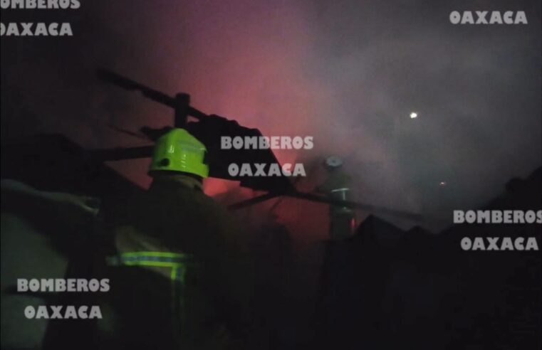 Incendio destruye cuarto en los límites de San Sebastián Tutla y San Antonio de la Cal