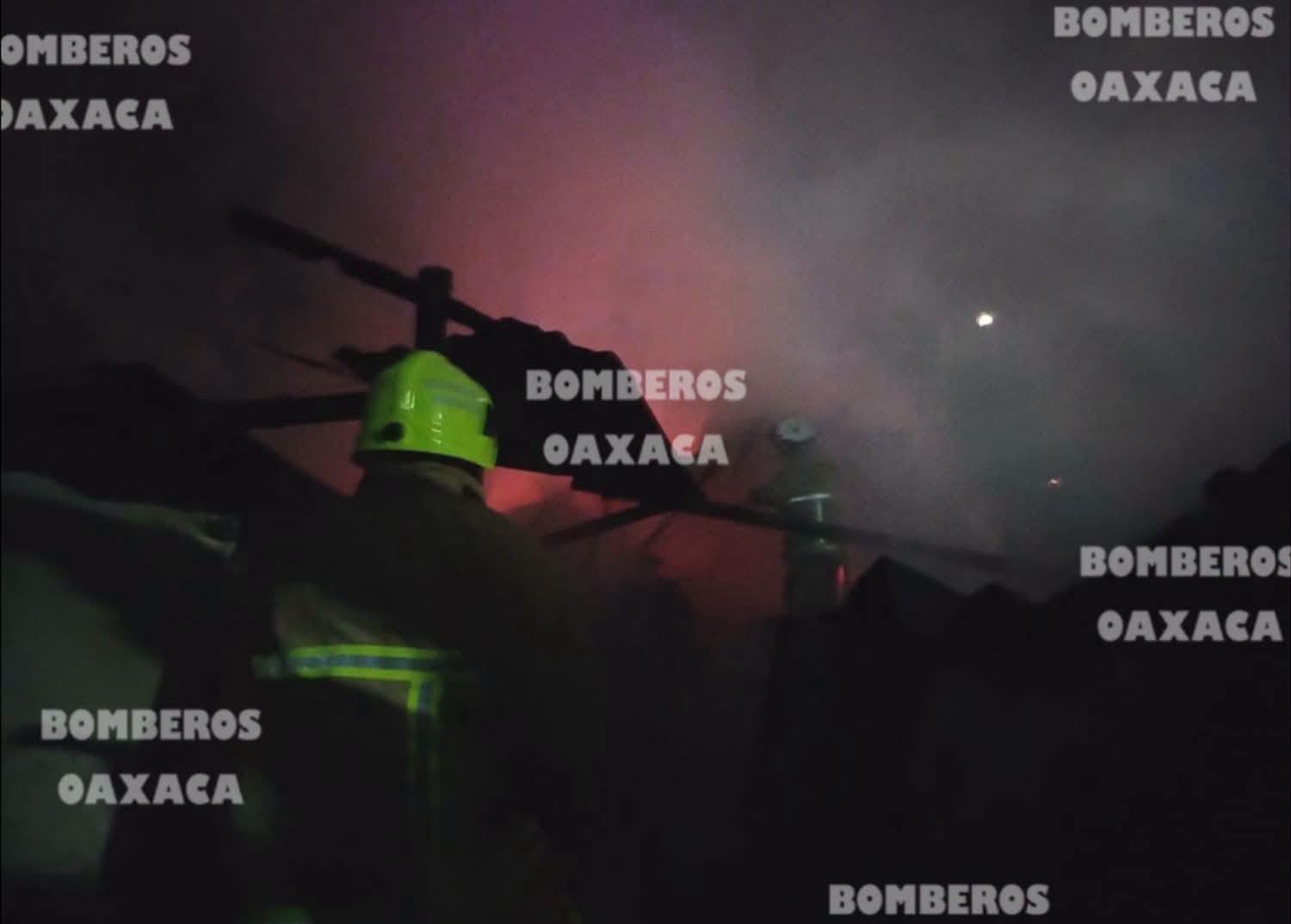 Incendio destruye cuarto en los límites de San Sebastián Tutla y San Antonio de la Cal
