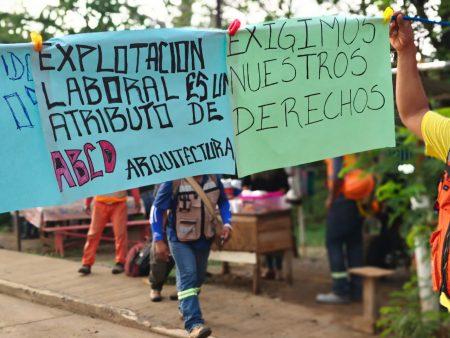 Exigen pagos laborales frente a empresa vinculada al Corredor Interoceánico